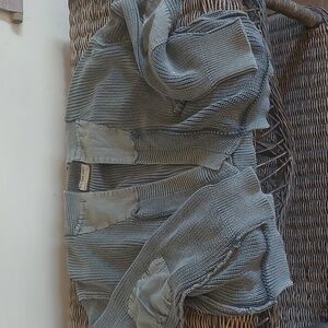 We The Free Knit Cropped 'Surplus Gray' Sweater